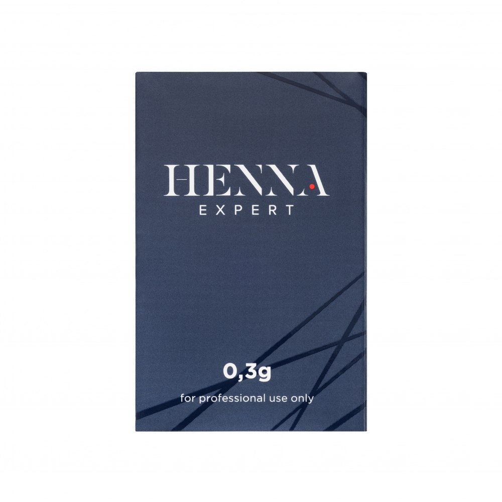 Хна для бровей Henna Expert, 1 капсула, 0.3 г, Medium Brown