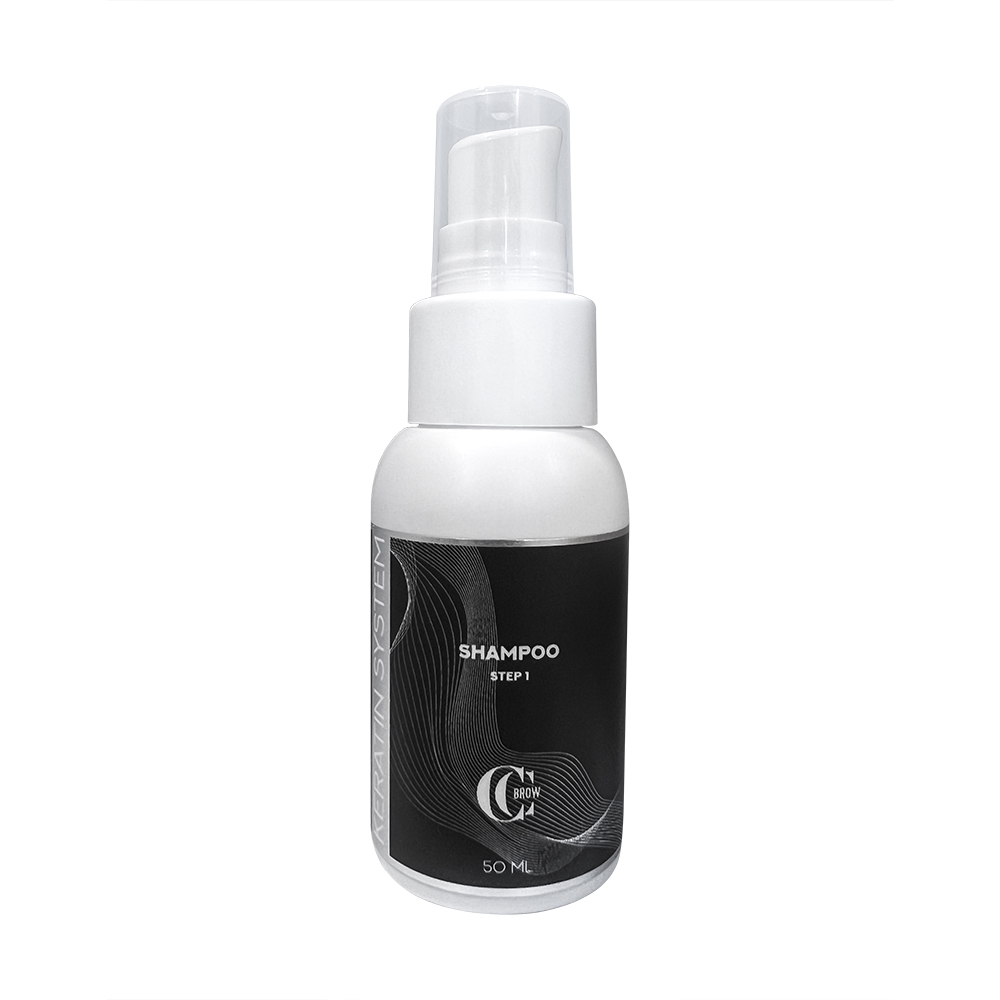 Шампунь глубокой очистки для бровей CC Brow KERATIN SYSTEM, STEP 1, 50 мл